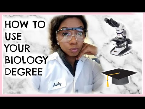 HOW TO USE YOUR BIOLOGY DEGREE| WORK IN A LAB...