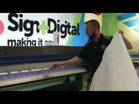 How to: Print and cut reverse window stickers. (Roland...