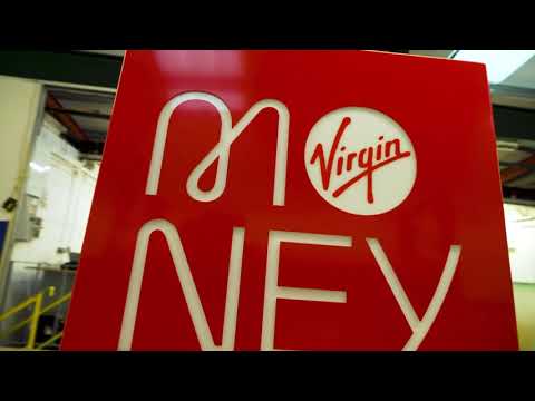 Virgin Money sign project by butterfield Signs,...