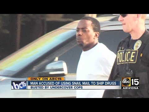 Man accused of using snail mail to ship drugs