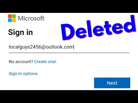 How To Delete Microsoft Account in Android Mobile/ios...