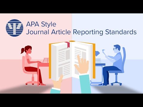 APA Style Journal Article Reporting Standards
