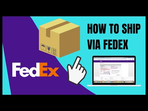 How to ship via FedEx using an account (create a...