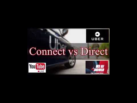 Connect vs Direct | Uber Delivery | MsDjDriver