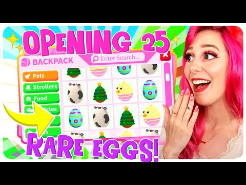 UNHATCHING 25 RARE EGGS That Will NEVER COME BACK to...