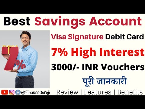IDFC Bank Saving Account With Visa Signature Debit...