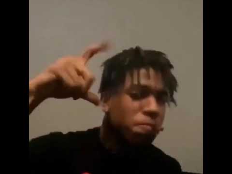 NLE Choppa Throwing Up Gang Signs Fast With BlocBoyJB