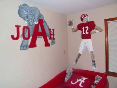 2009 Alabama Crimson Tide College Football Paintings