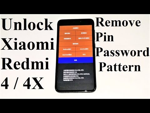 FORGOT PASSWORD - How to Unlock Xiaomi Redmi 4, 4X, 4A...