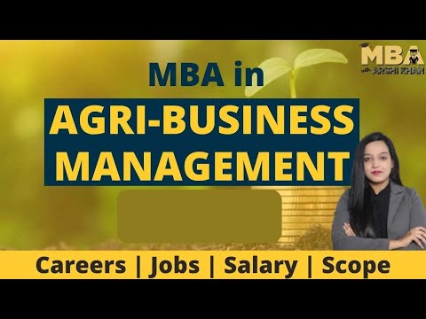 MBA in Agri-Business Management | Top Colleges | Job...