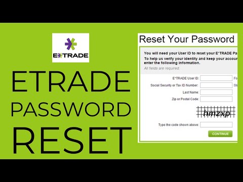 How to Reset & Recover Etrade Account Password?...