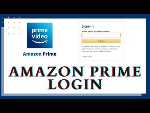 Amazon Prime Login (Desktop) | Amazon Prime Login Sign...