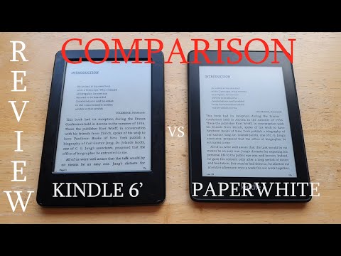 Amazon Kindle 6 vs Kindle Paperwhite - Quick Review |...