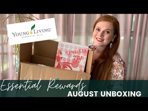 August Essential Rewards Unboxing | Young Living 2020...