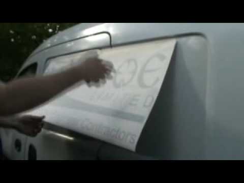 Part 1 - DIY Van Signs: How to Signwrite with Vinyl...