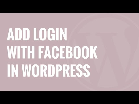 How to Add Login with Facebook in WordPress