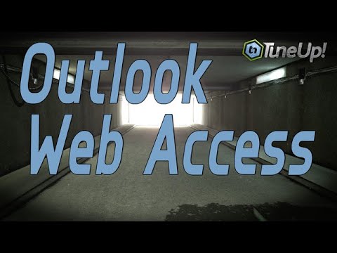Using Outlook Web Access (OWA) To Access Outlook from...