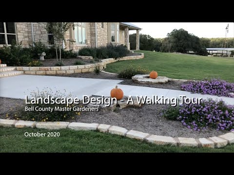 Central Texas Landscape Design - Walking Tour