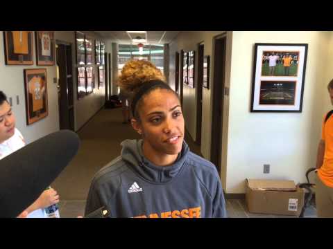 Rainey Gaffin on playing for the last 'Lady Vols'...