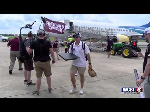 Mississippi State Bulldogs baseball team comes home...