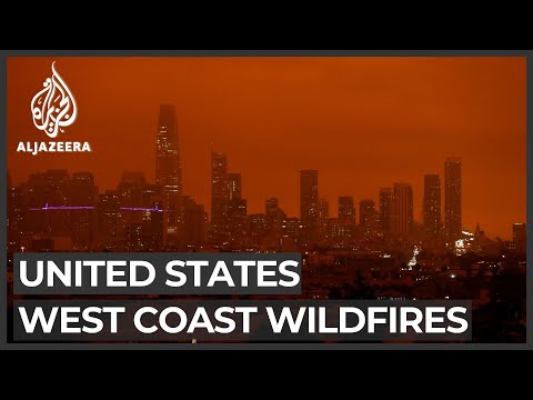 'Unprecedented' wildfires rage across western United...