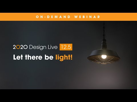 Webinar: What's New in 2020 Design Live?
