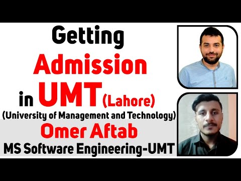 Getting admission into MS at UMT(University of...