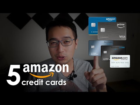 The 5 Amazon credit cards (What Amazon doesn't want...