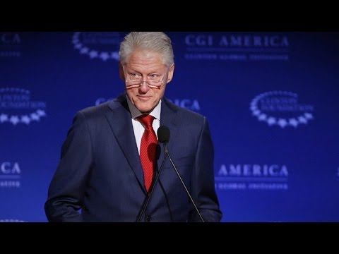 Bill Clinton dismisses controversy over family...
