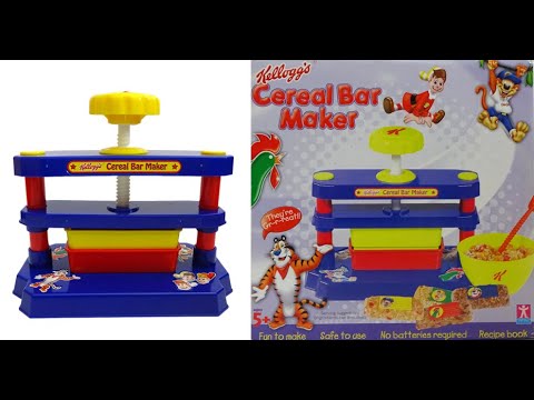 What's In The Box? - 2004 Kelloggs Cereal Bar Maker &...