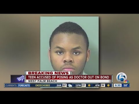 Teen charged with impersonated doctor released on bond