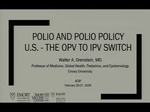 February 2020 ACIP Meeting - Polio Informational...