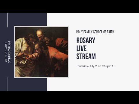 Rosary Livestream - The Adventures of St. Thomas the...