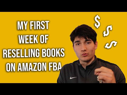 My First Week of Selling Books on Amazon FBA...