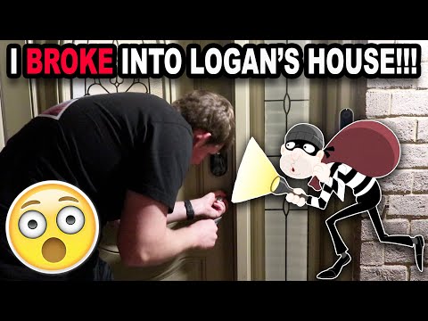 😳 I BROKE INTO LOGAN'S HOUSE!!! 😳 *BTS*
