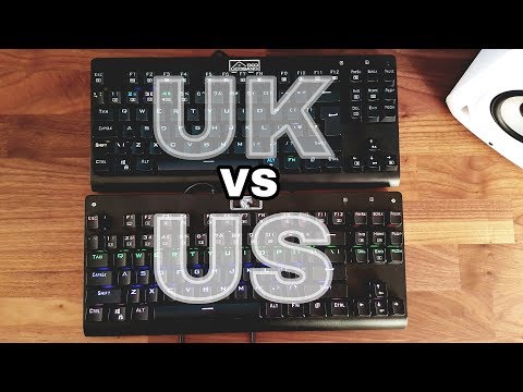 US vs UK Layout Keyboards in 2 Minutes or Less!