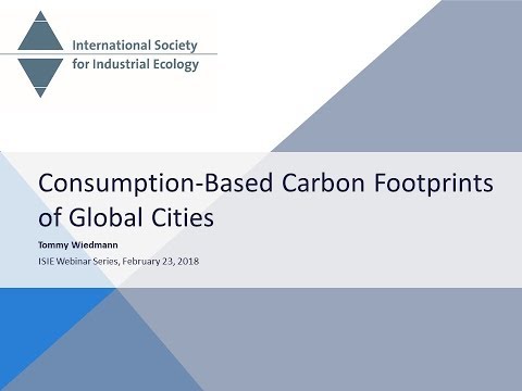 Consumption-Based Carbon Footprints of Global Cities -...