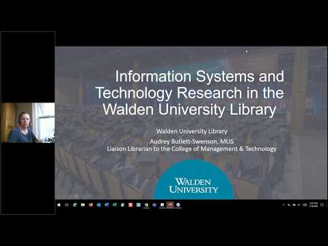 Information Systems and Technology Research in the...