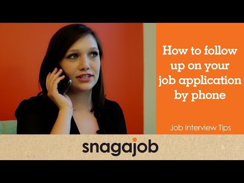 Job Interview Tips (Part 18:) How To Follow Up On Your...
