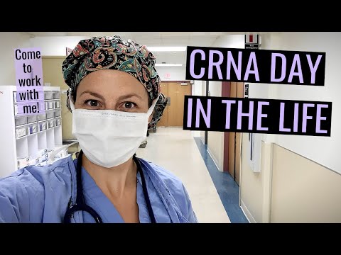 Nurse Anesthetist Come To Work With Me | CRNA 10 Hour...