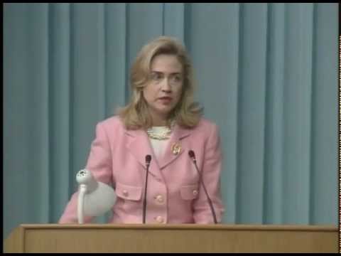 First Lady Hillary Rodham Clinton's Remarks to the...