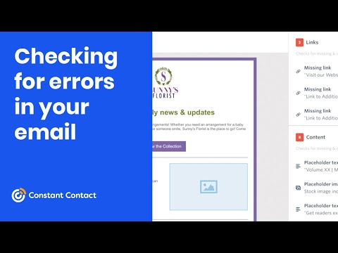 Checking for Errors in Your Email | Constant Contact