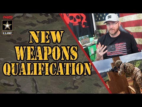 All new Army weapons qualification in 2020