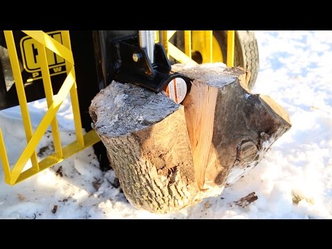 Champion 25 Ton Log Splitter Review by Busted Wallet