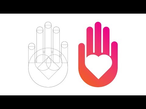 Logo Tutorial - Creating A Hand Heart Logo
