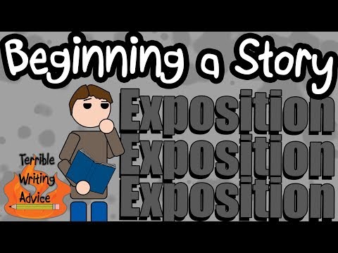BEGINNING A STORY - Terrible Writing Advice