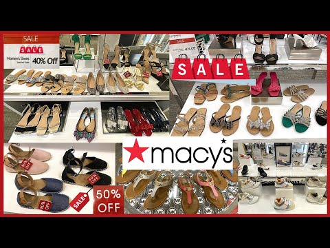 Macy's Women's Designer SHOE SALE 👠 Up To 50% OFF |...