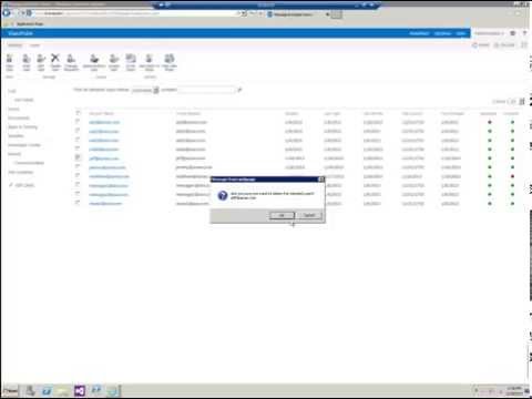 Managing Extranet Users in ExCM for SharePoint 2013