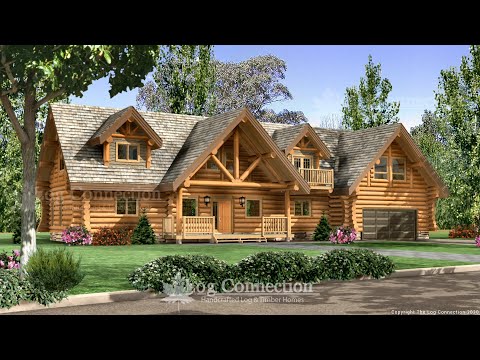 Englewood hand crafted stacked log home 2,920 Sq. Ft.