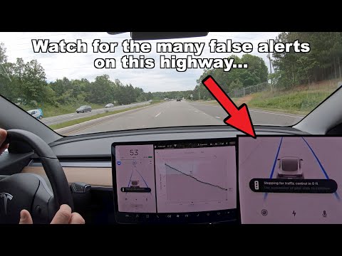 Tesla Traffic Light/Stop Sign Control needs a lot of...
